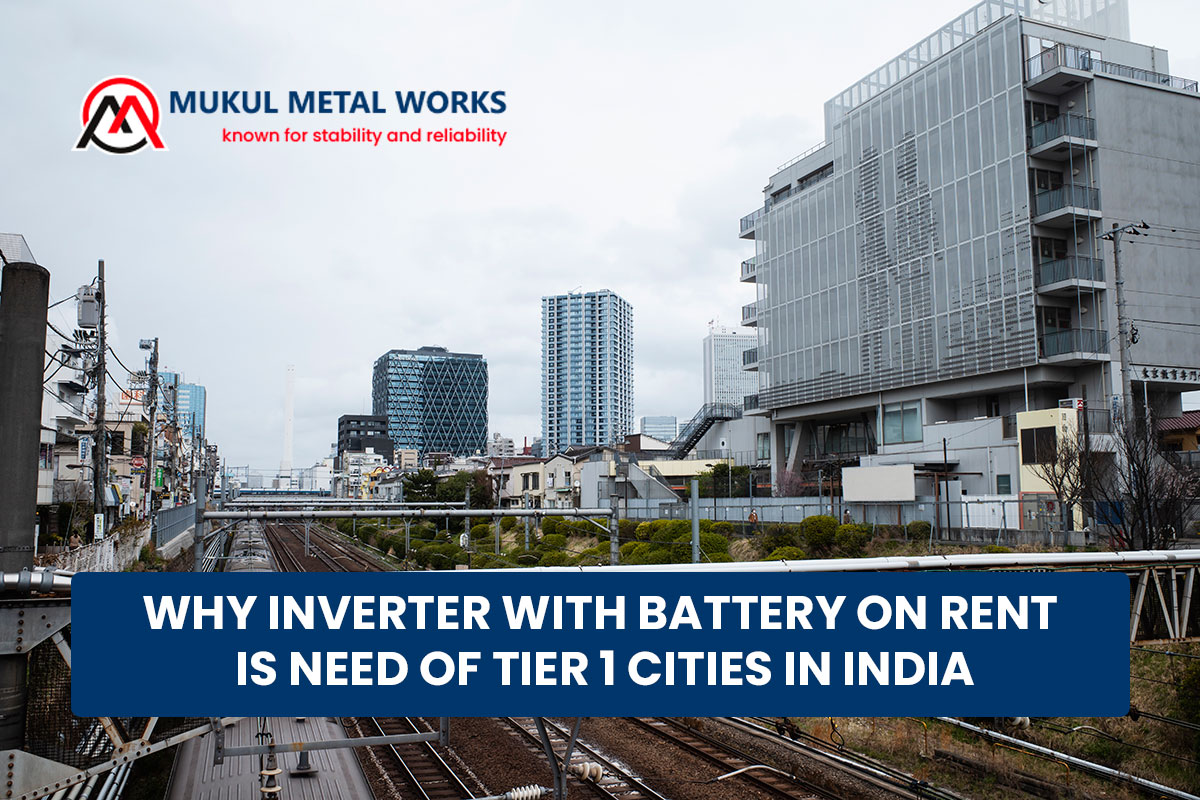 Why Inverter with Battery on Rent is need of tier 1 cities in India