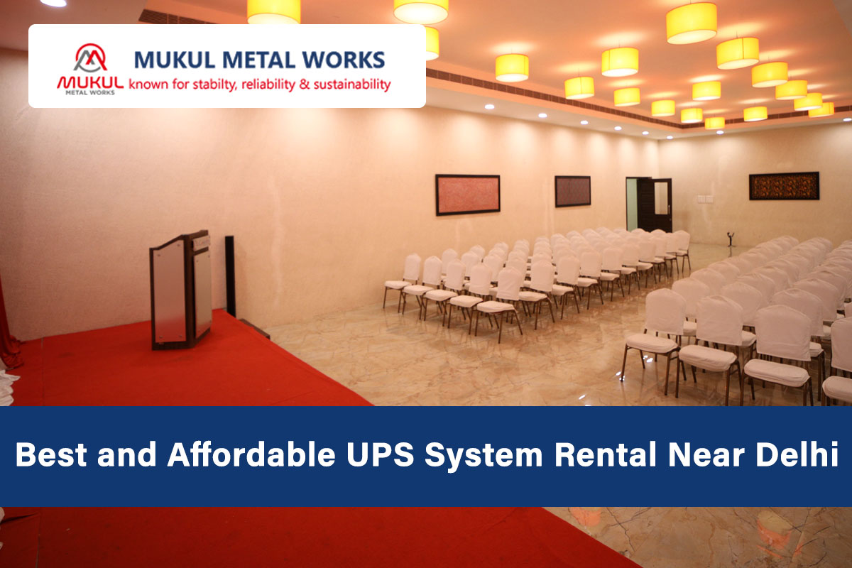 Best and Affordable UPS System Rental Near Delhi