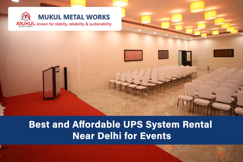 Best and Affordable UPS System Rental Near Delhi for Events