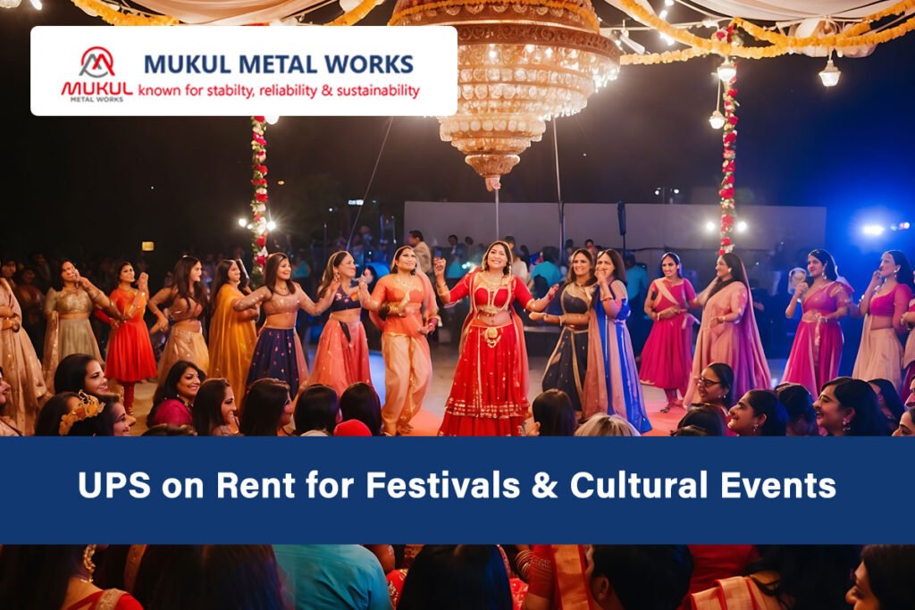 UPS on Rent for Festivals & Cultural Events