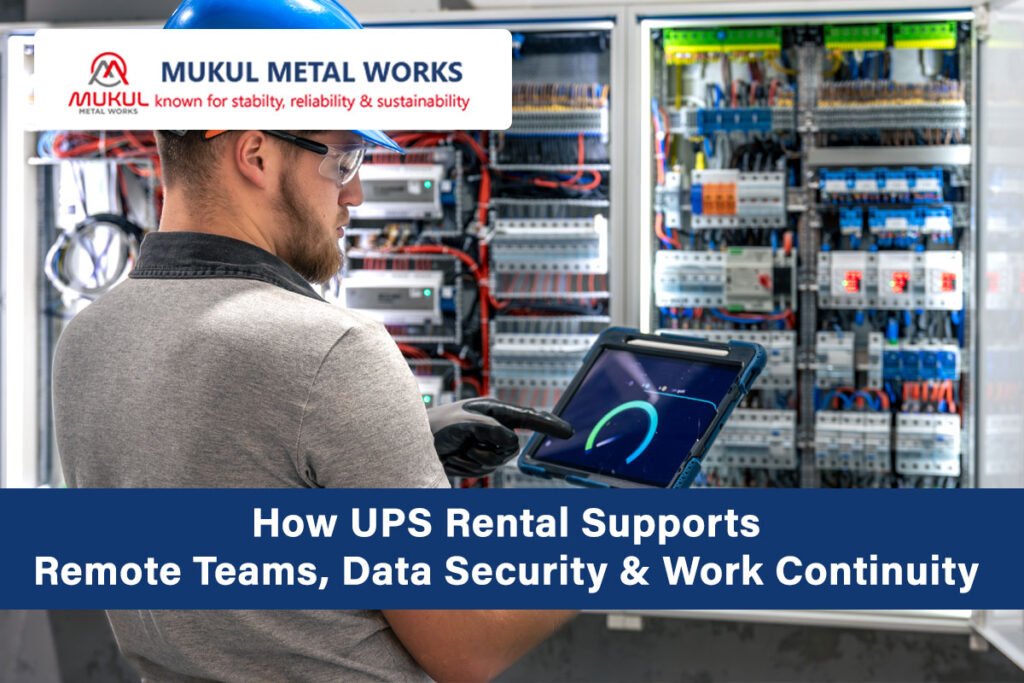 How UPS Rental Supports Remote Teams, Data Security & Work Continuity