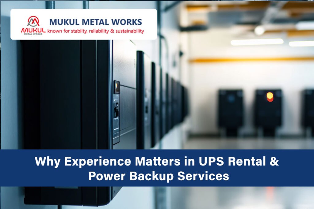 Why Experience Matters in UPS Rental & Power Backup Services