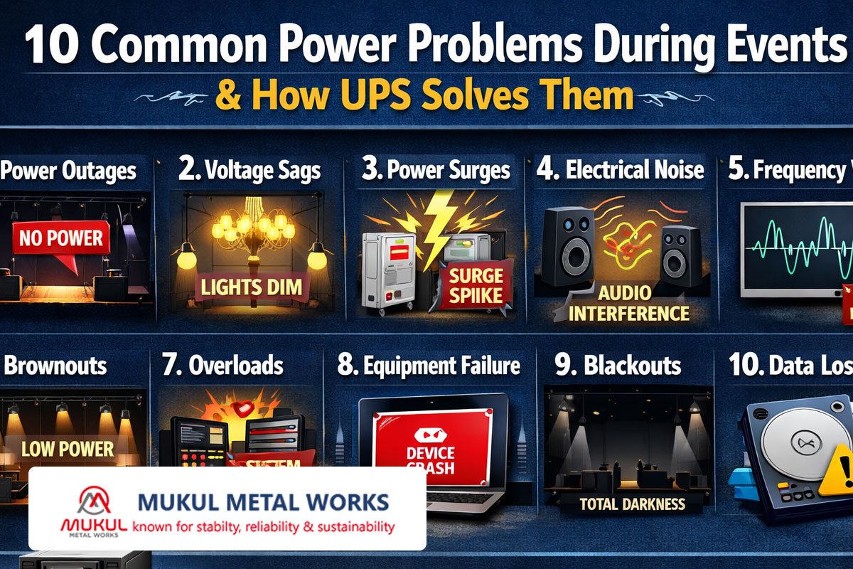 10 Common Power Problems During Events & How UPS Solves Them