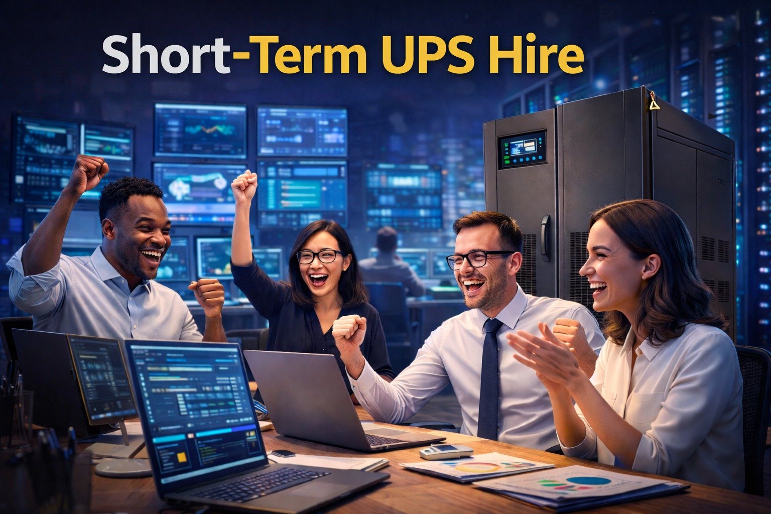 Short-Term UPS Hire for IT Projects, Events and Temporary Offices