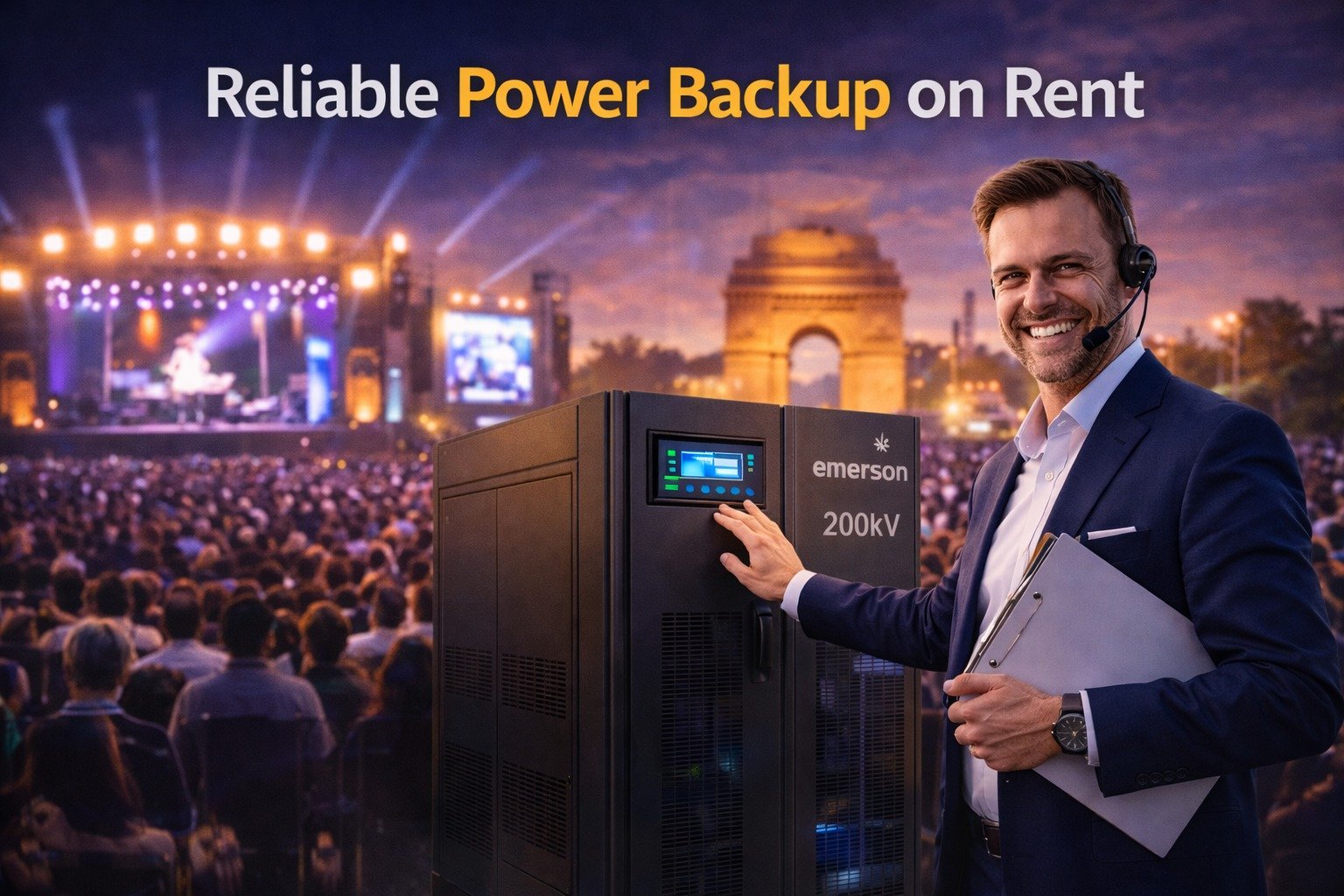 Why Every Event in Delhi Needs Reliable Power Backup
