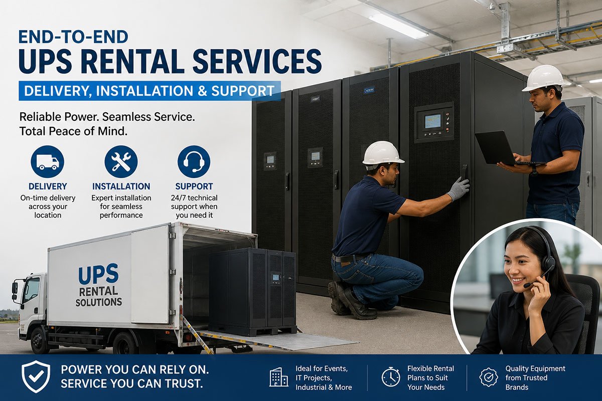 End-to-End UPS Rental Services