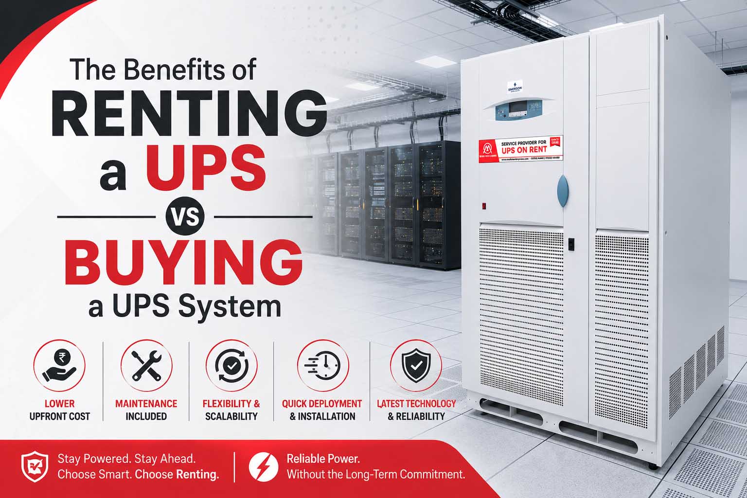 The Benefits of Renting a UPS