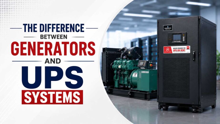 The Difference between Generators and UPS Systems