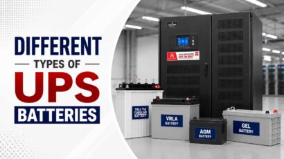Different Types Of UPS Batteries