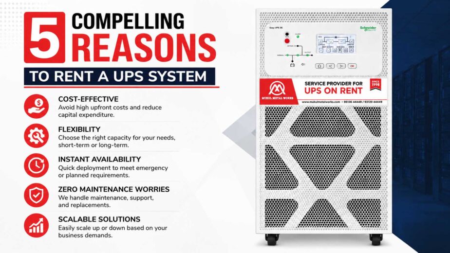 5 Compelling Reasons to Rent a UPS System