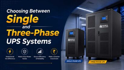Choosing Between Single & Three-Phase UPS System