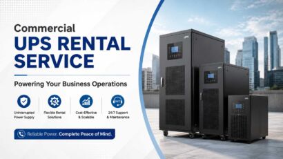Commercial UPS Rental Service: Powering Your Business Operations