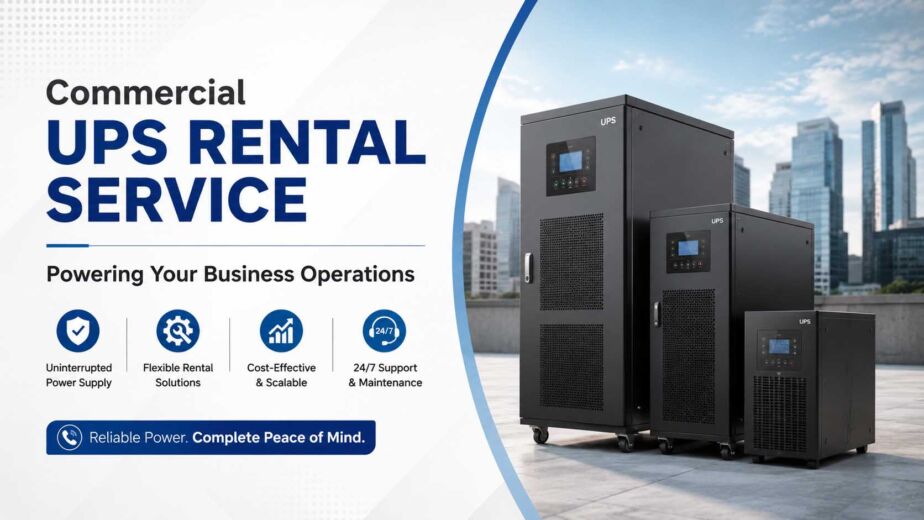 Commercial UPS Rental Service: Powering Your Business Operations