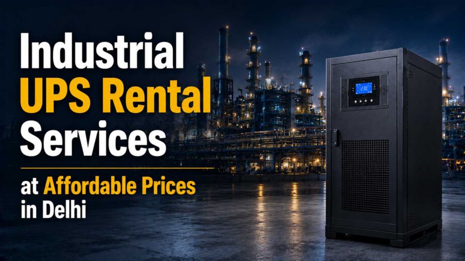Industrial UPS Rental Services at Affordable Prices in Delhi