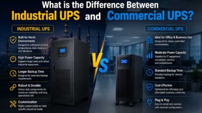 What is the Difference Between Industrial UPS and Commercial UPS