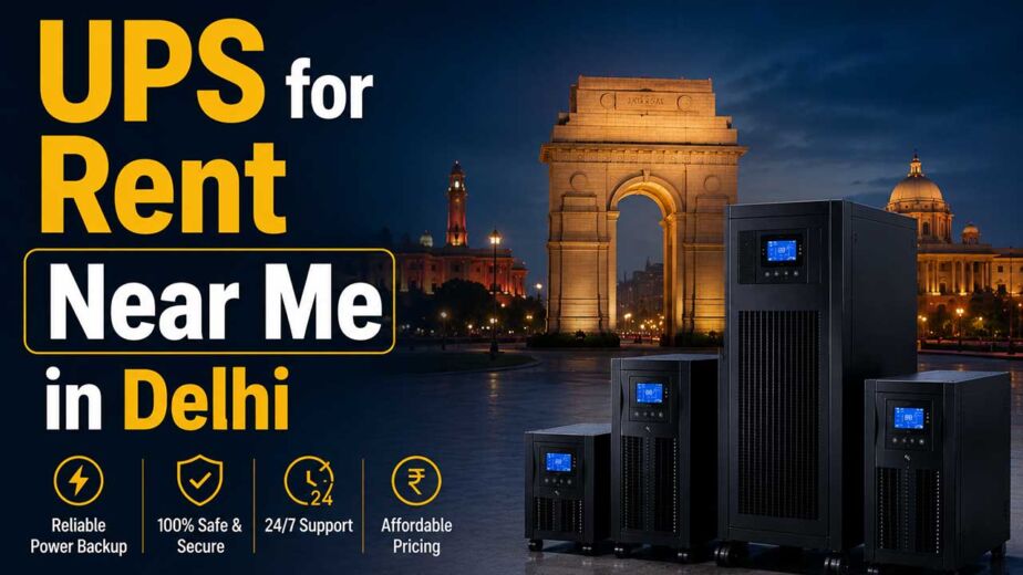 UPS for Rent Near Me in Delhi