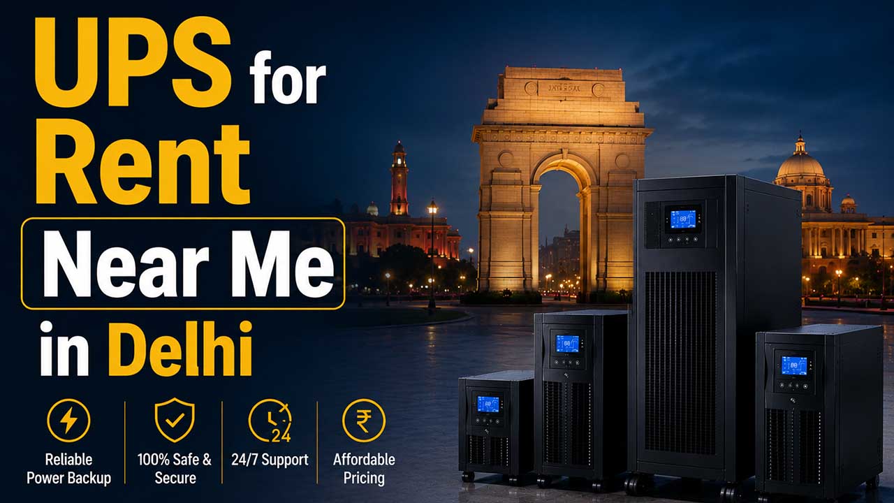 UPS for Rent Near Me in Delhi