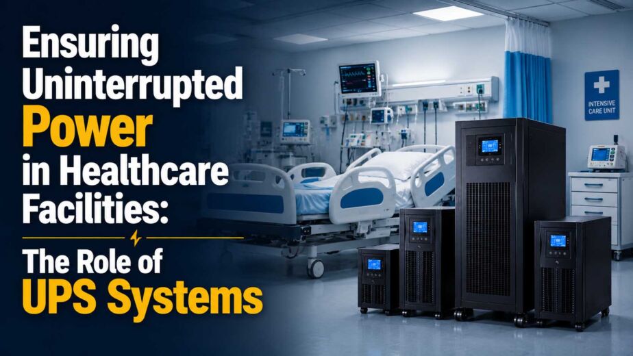Ensuring Uninterrupted Power in Healthcare Facilities: The Role of UPS Systems