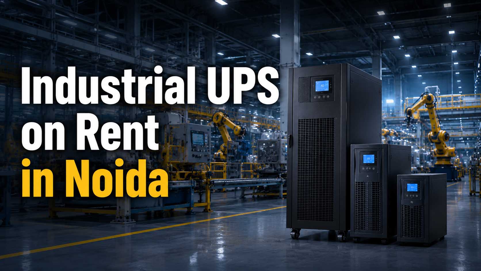 Industrial UPS on Rent in Noida