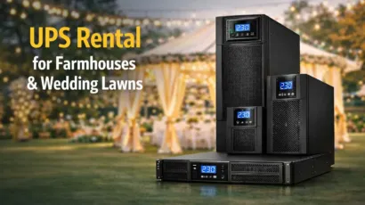 UPS Rental for Weddings & Farmhouses | Reliable Power Backup for Luxury Wedding Setups