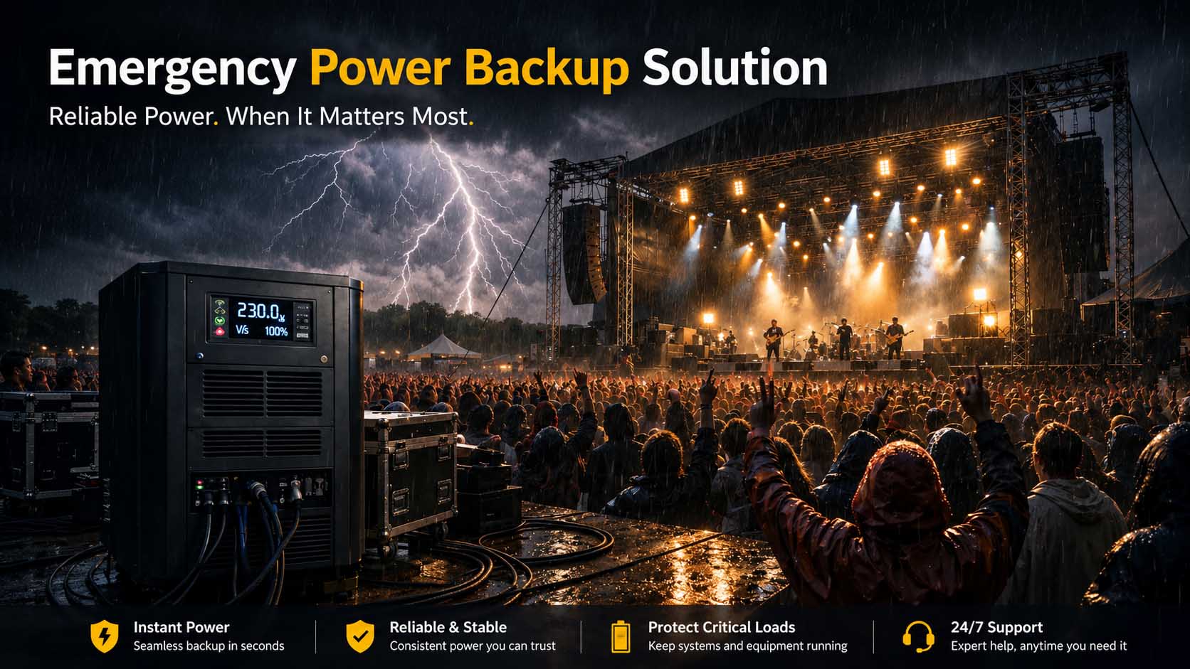 Emergency Power Backup Planning Checklist for Event Managers