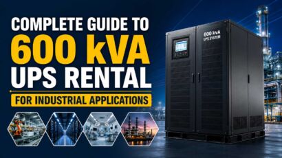 Complete Guide to 600 kVA UPS Rental for Industrial Applications