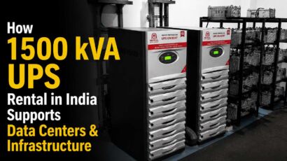 How 1500 kVA UPS Rental in India Supports Data Centers & Infrastructure