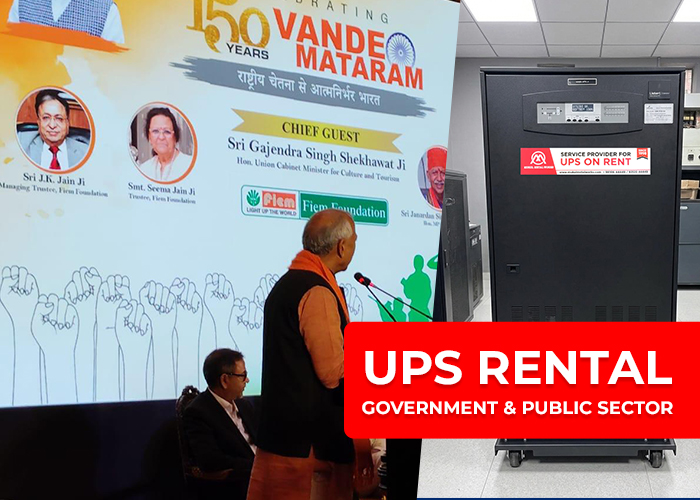 UPS Rental for Government Events