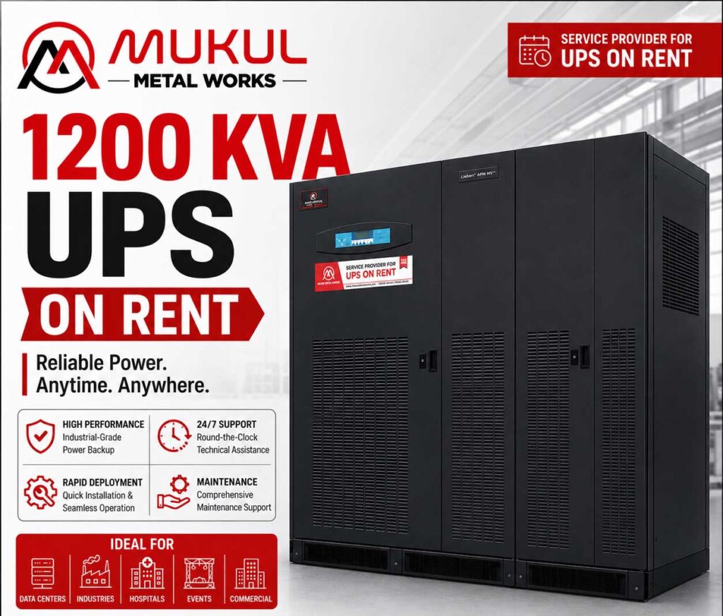 1200 kVA UPS in rent