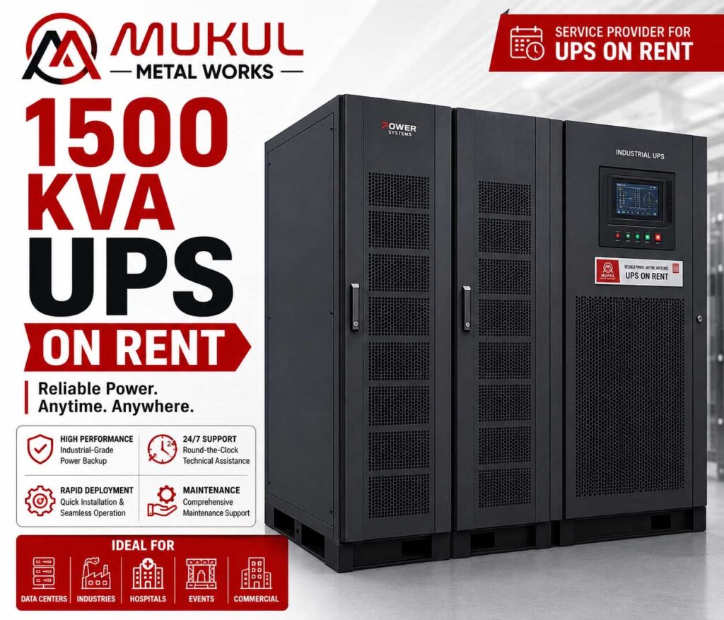 1500 kVA UPS in rent