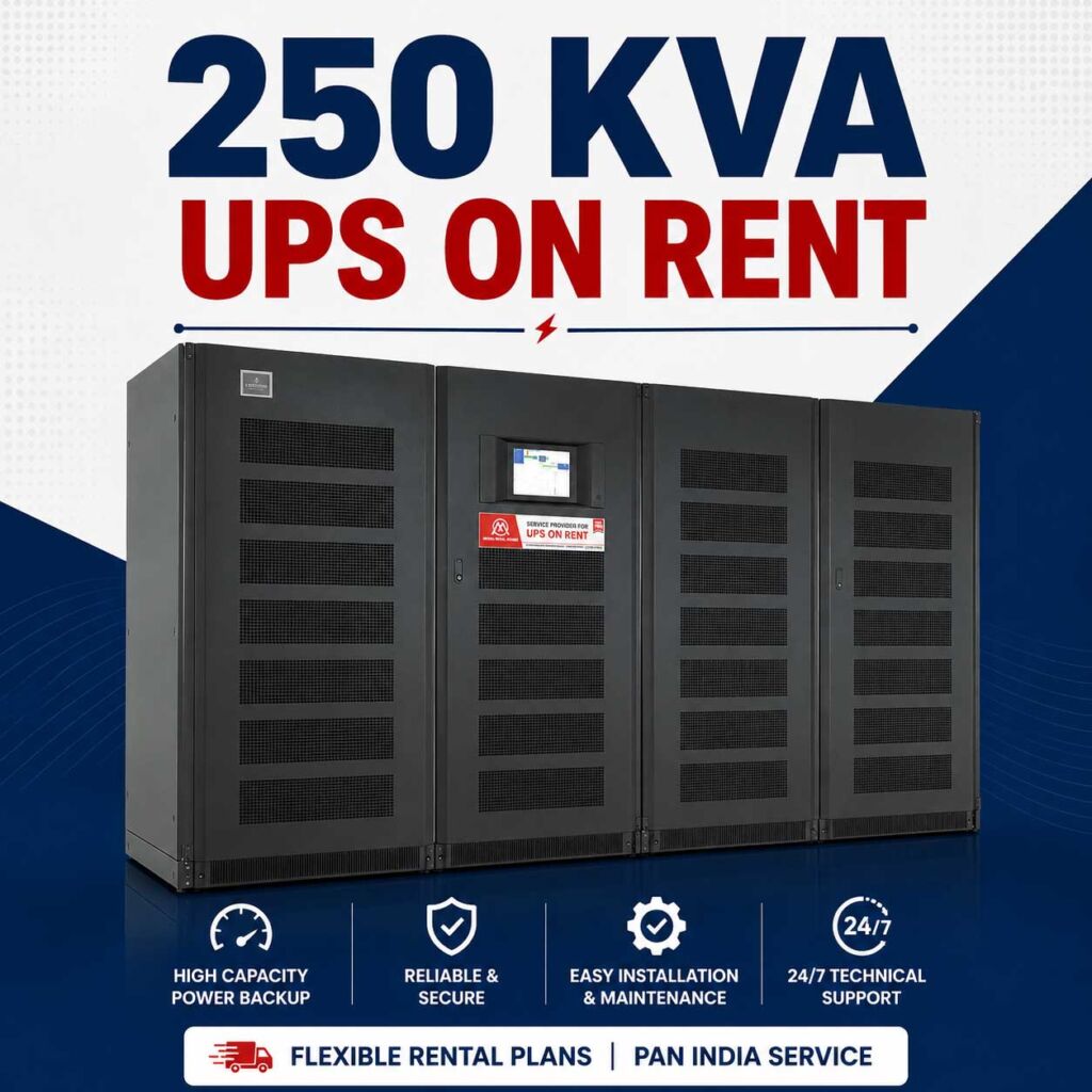 250 KVA UPS on Rent