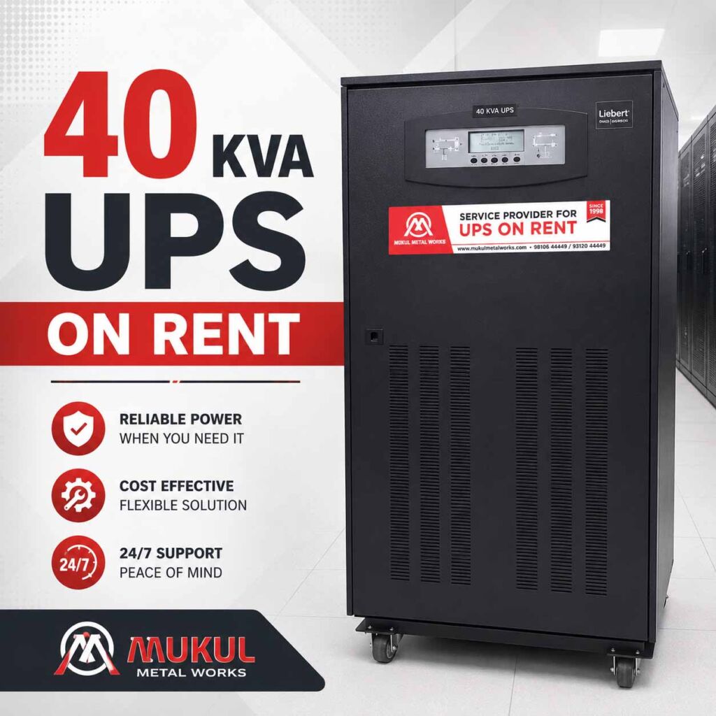 40 KVA UPS on Rent