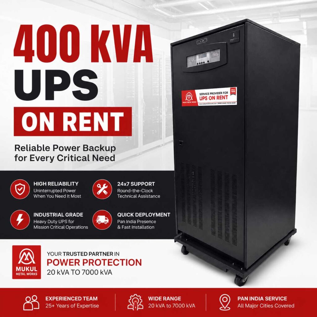 400 KVA UPS on Rent