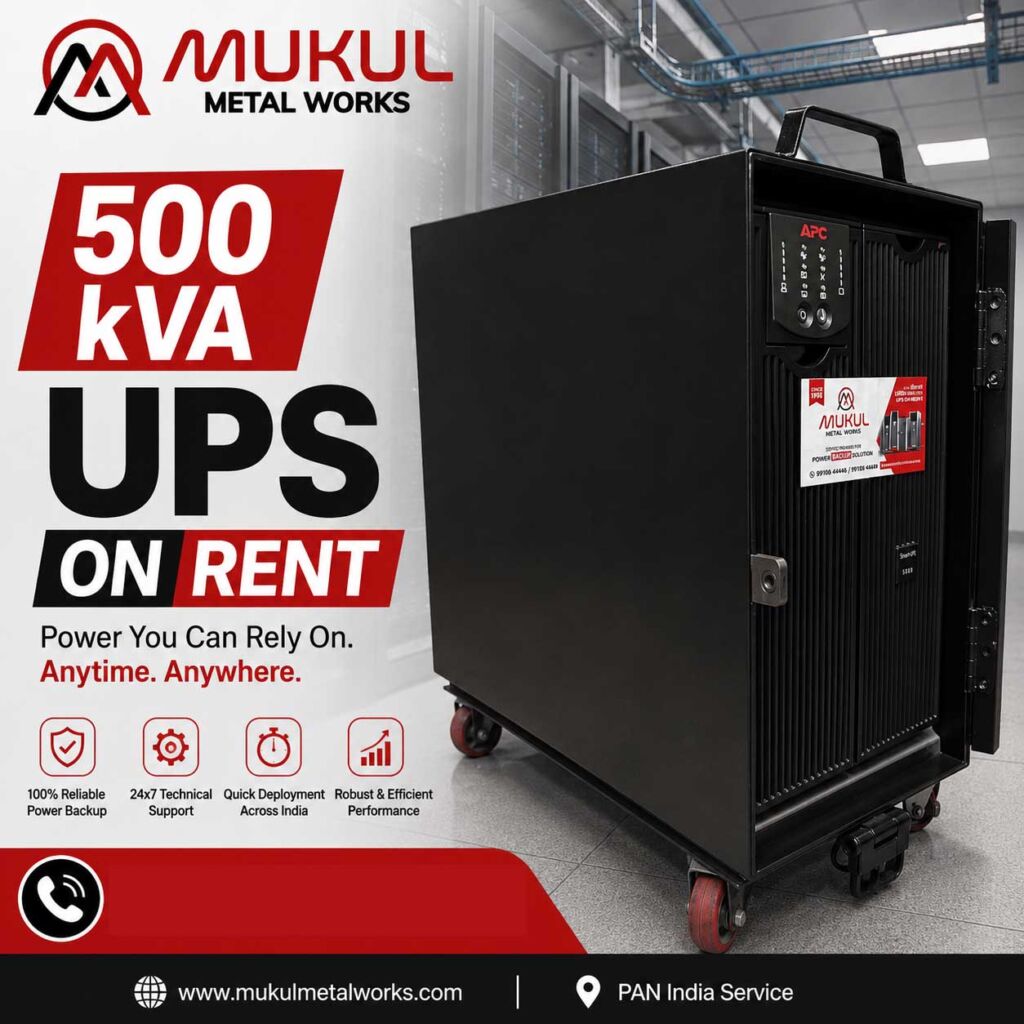 500 KVA UPS on Rent