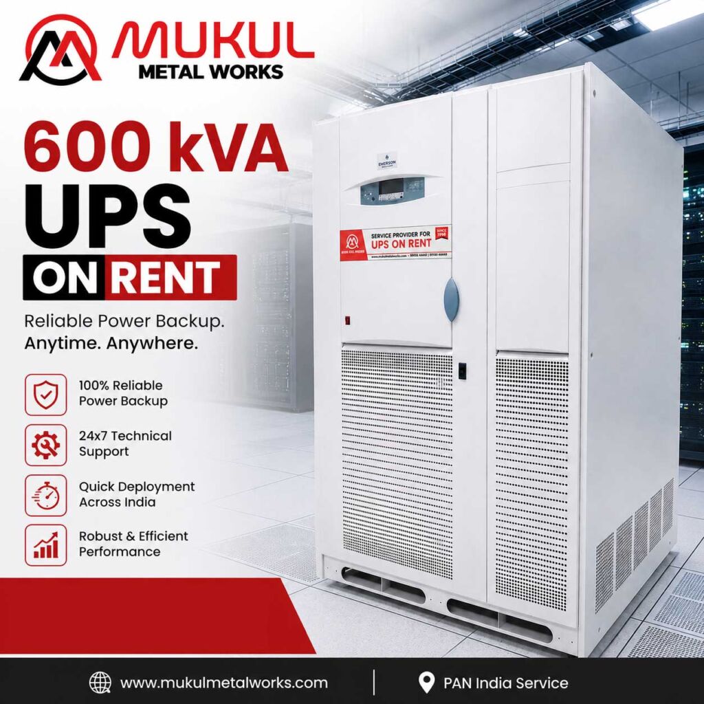 600 KVA UPS on Rent