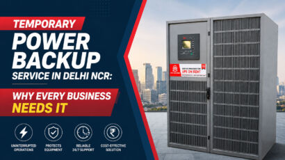 Temporary Power Backup Service in Delhi NCR