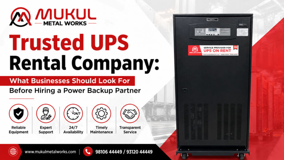 Trusted UPS Rental Company