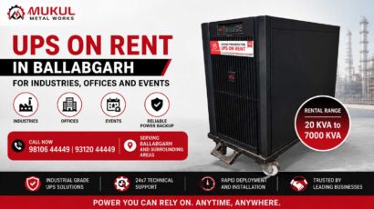 UPS on Rent in Ballabgarh for Industries, Offices and Events