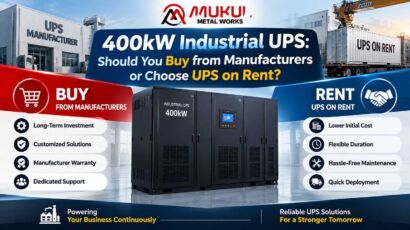 400kW Industrial UPS: Should You Buy from Manufacturers or Choose UPS on Rent?