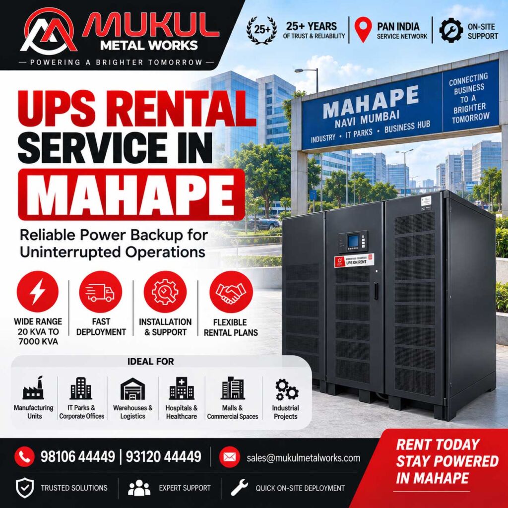 UPS Rental Service in Mahape